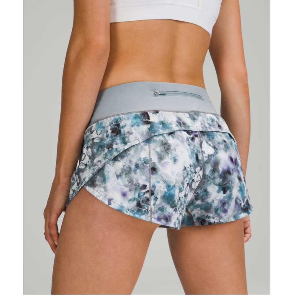 lululemon athletic shorts | 4 blue